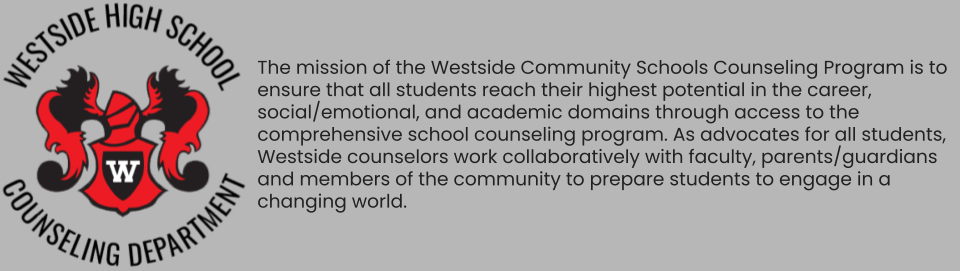WHS School Counseling Web Header WHS School Counseling Web Header